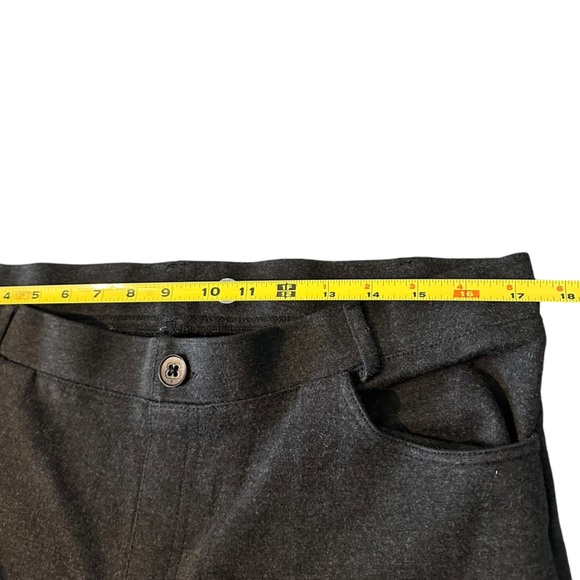 Betabrand Pants Womens XL Grey Straight Leg Yoga Business Casual Office - Picture 5 of 8